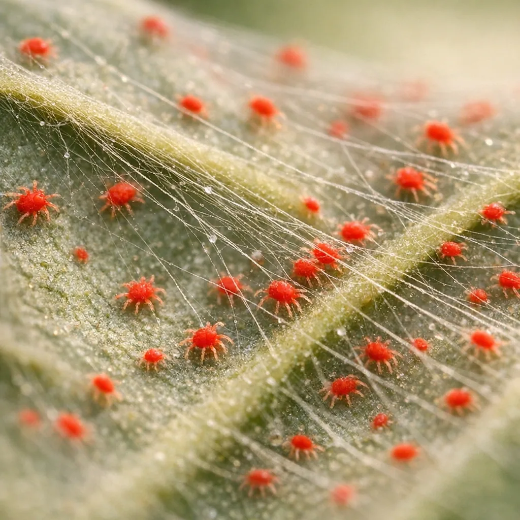 Araignées rouges (acariens) : identifier et traiter