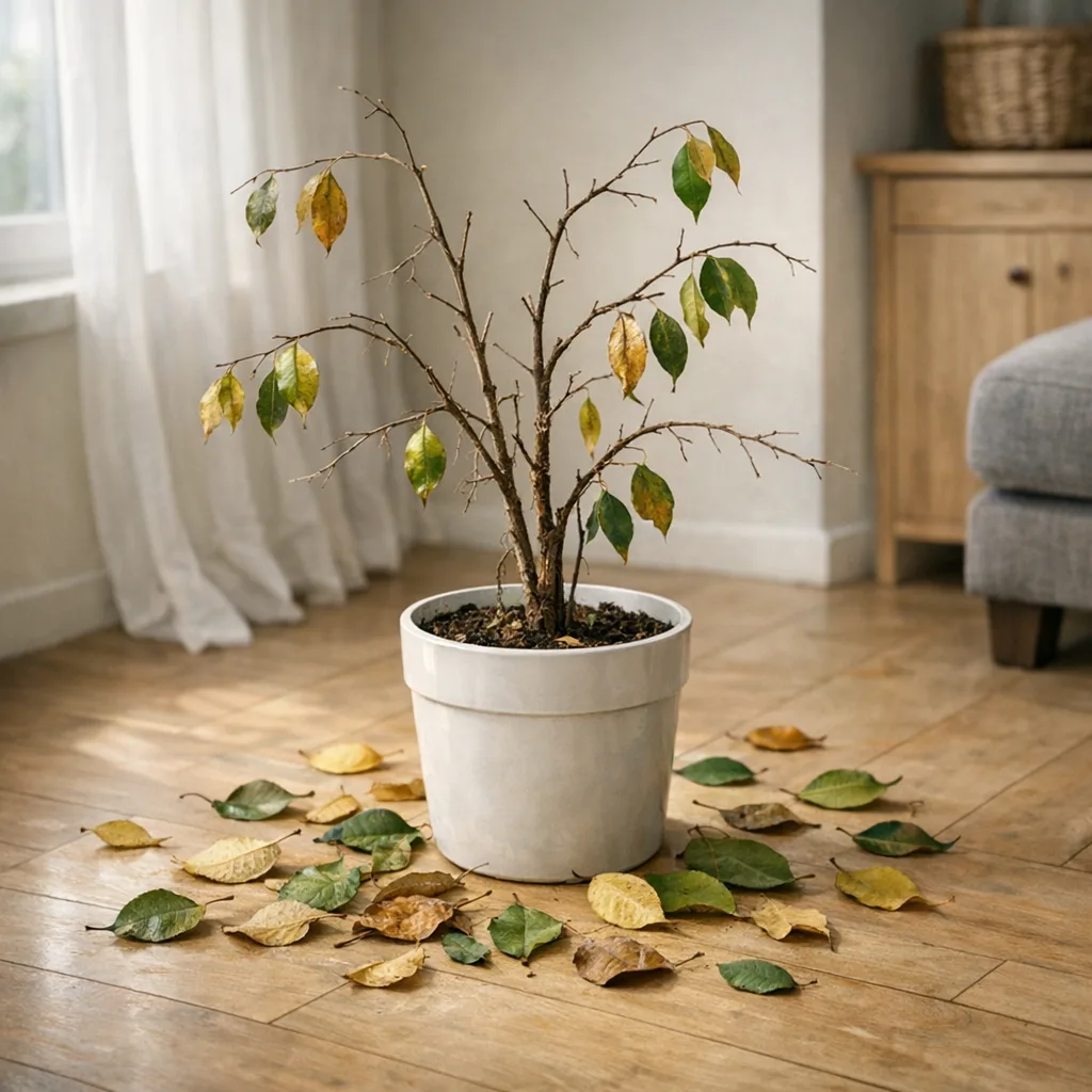 Feuilles qui tombent : causes et solutions