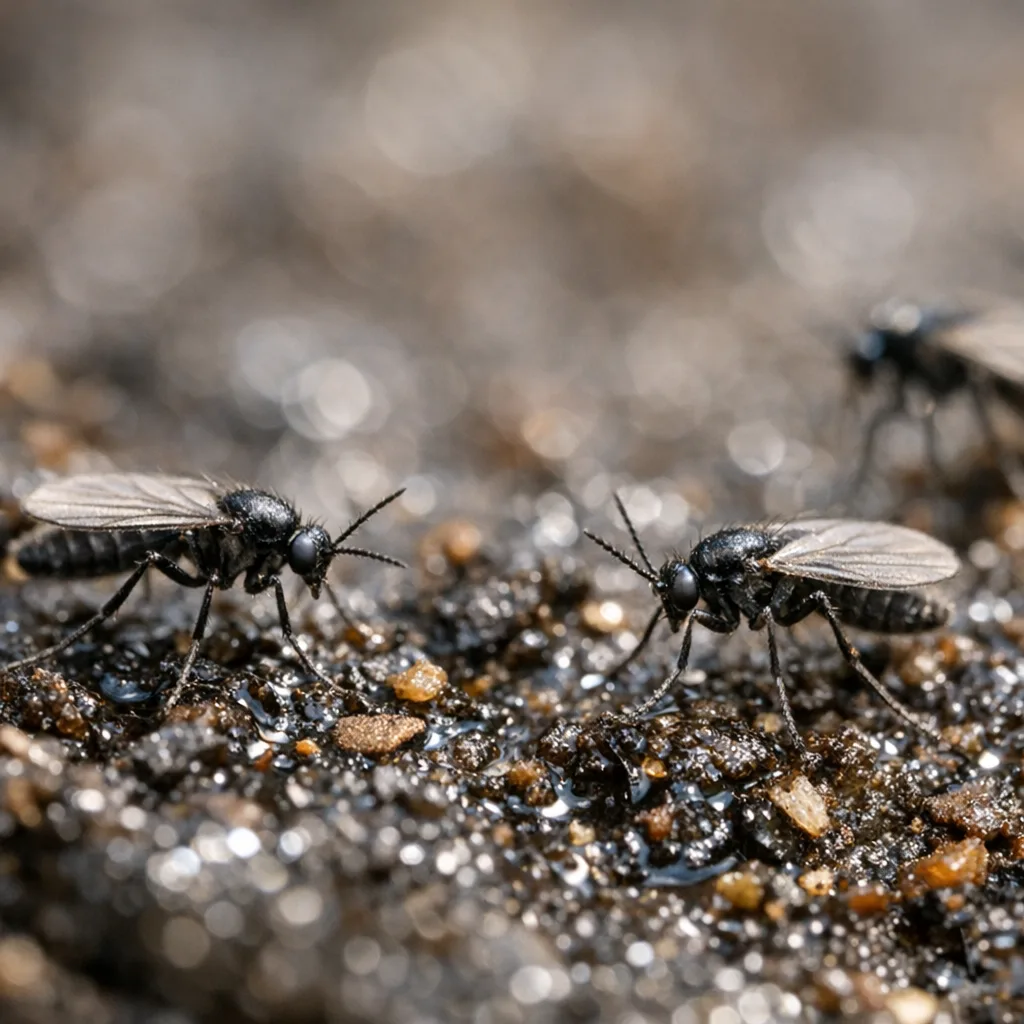 Mouches du terreau (sciarides) : s'en débarrasser