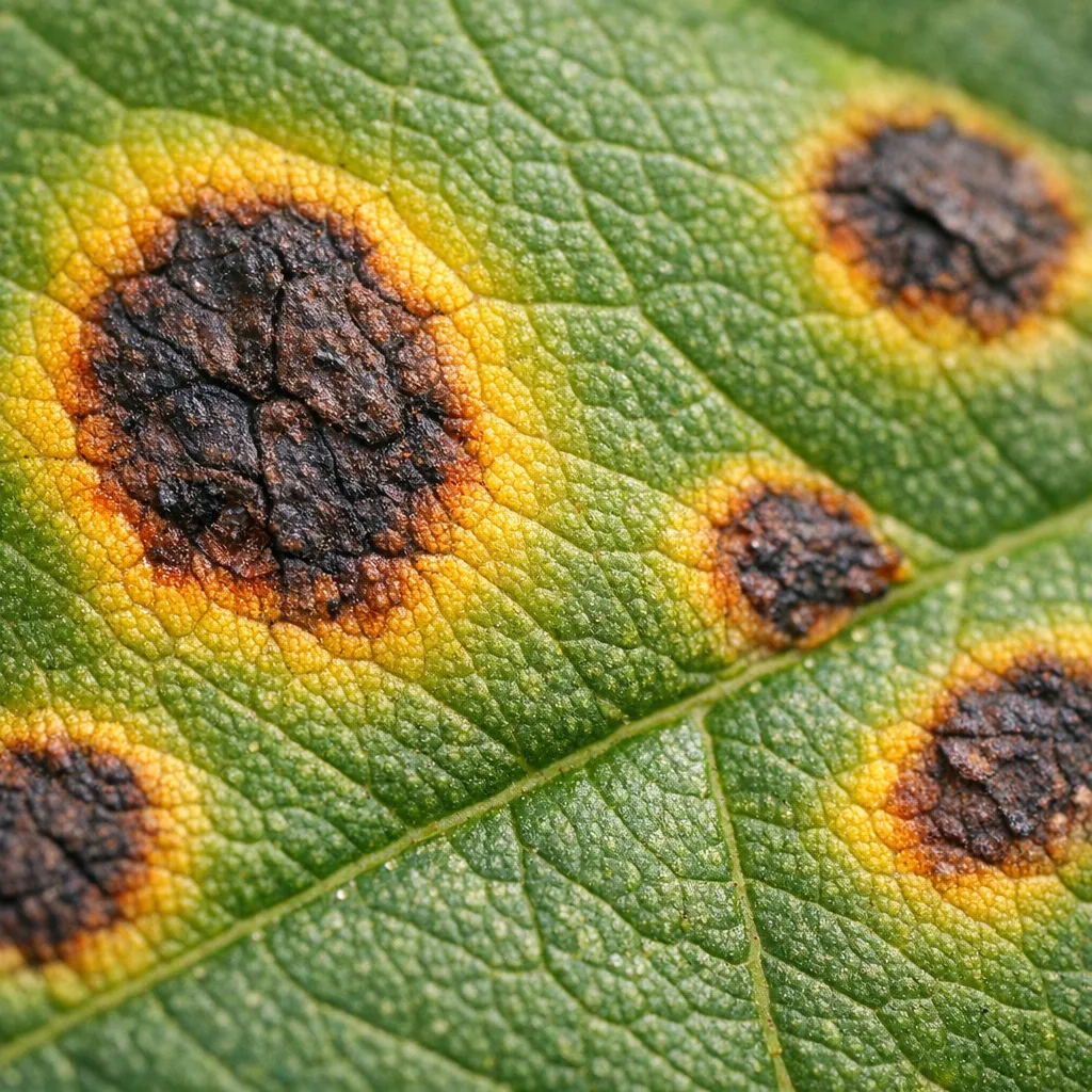 Taches sur les feuilles : diagnostic et traitement