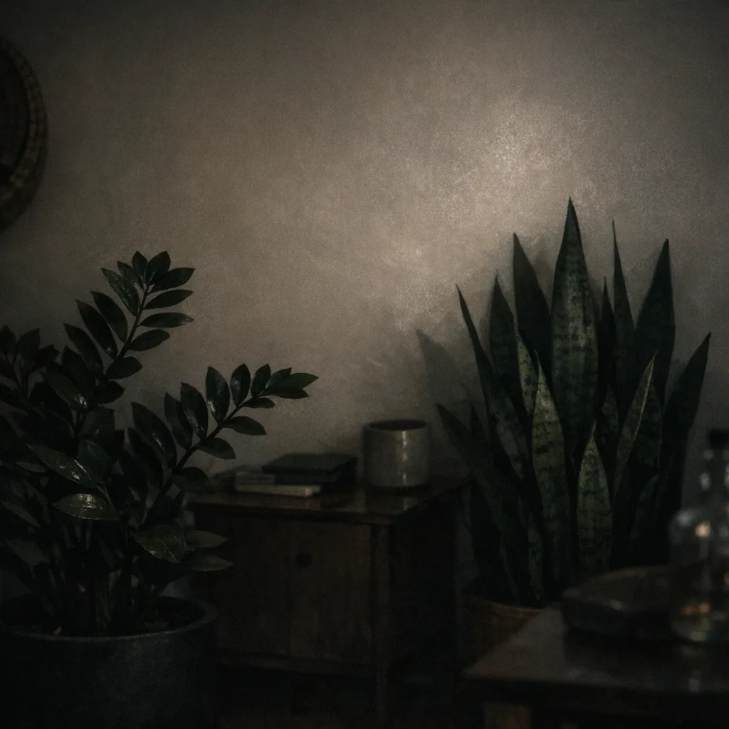 Plantes sans soleil direct