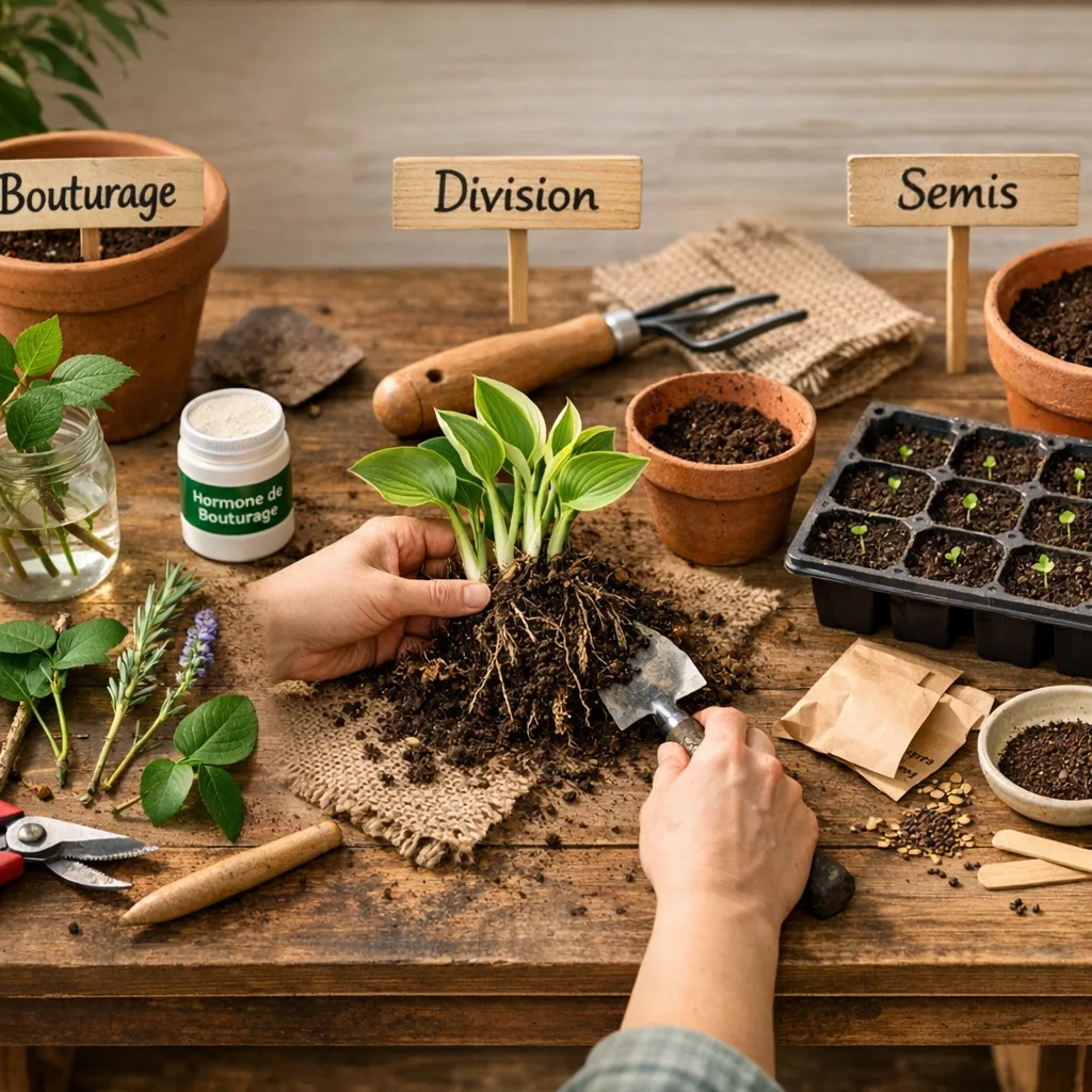 Les méthodes de multiplication des plantes