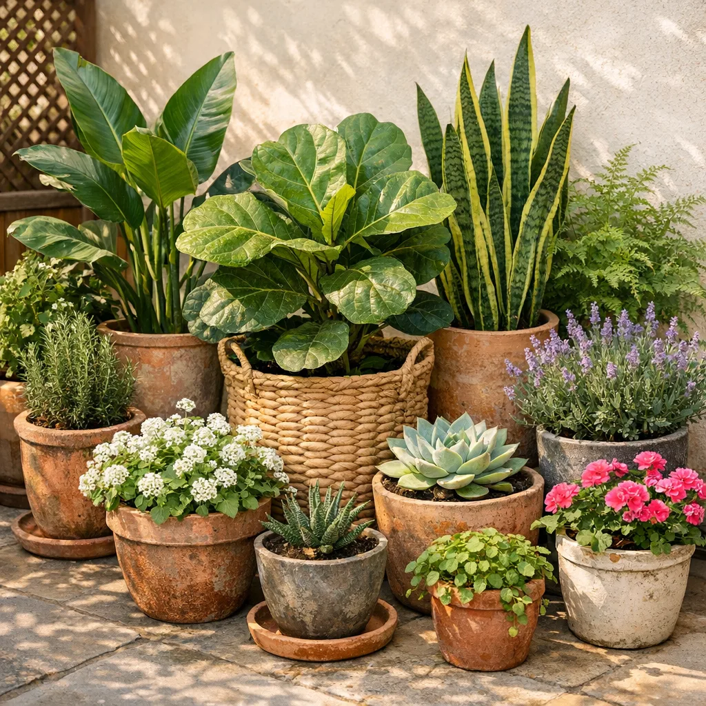 Les meilleures plantes pour pot