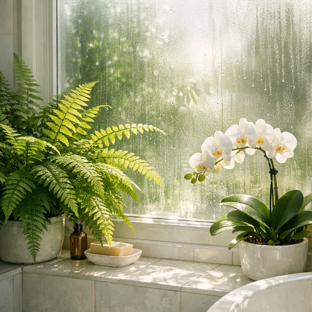 Plantes pour salle de bain