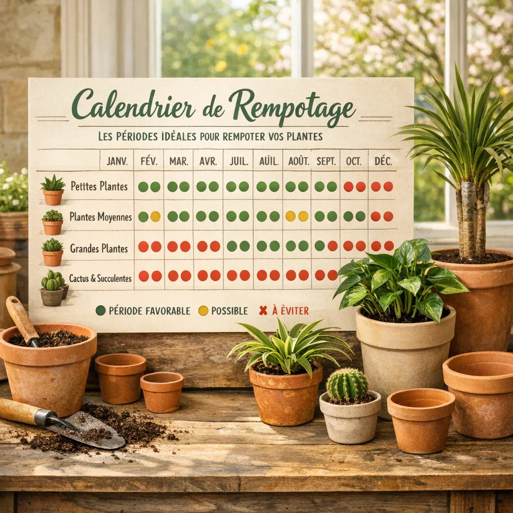 Quand rempoter ses plantes : les signes