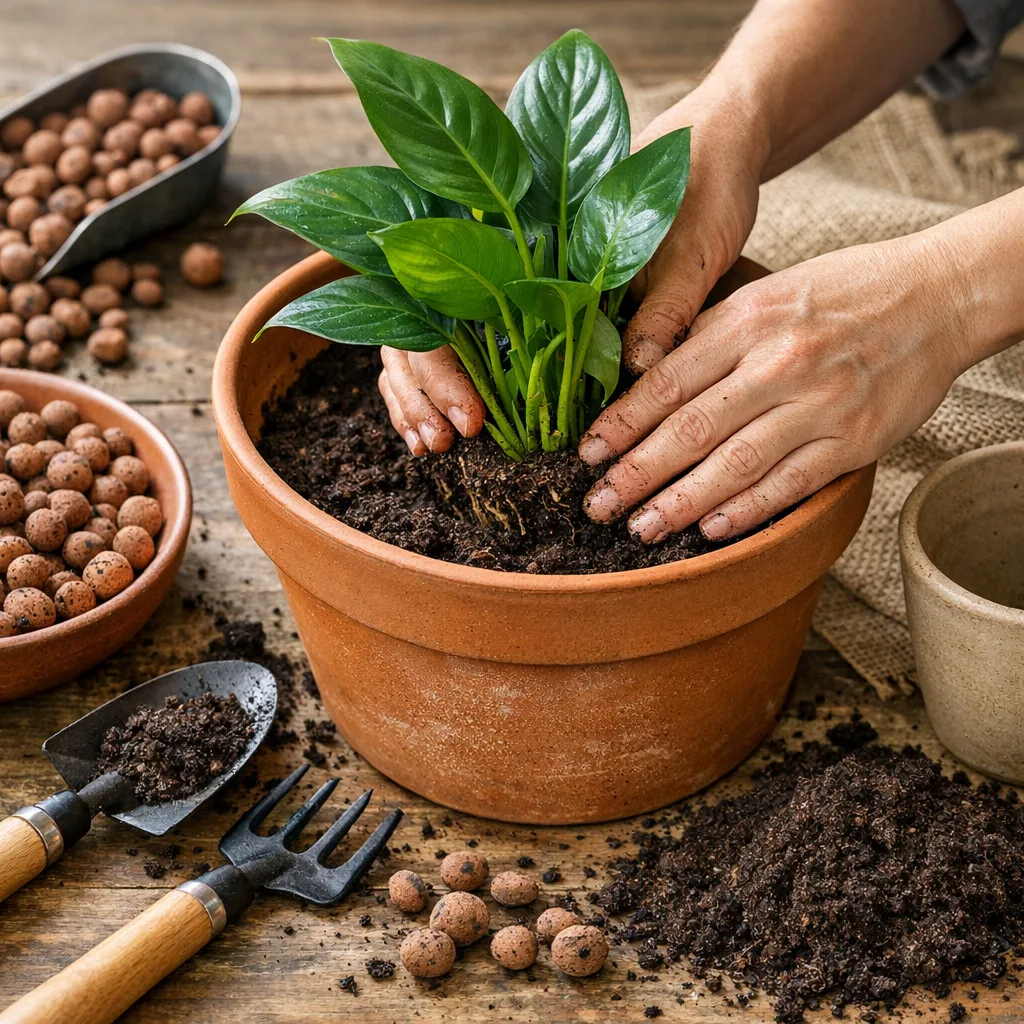 Guide du rempotage des plantes