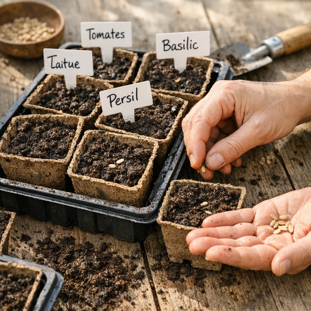 Guide du semis pour débutants