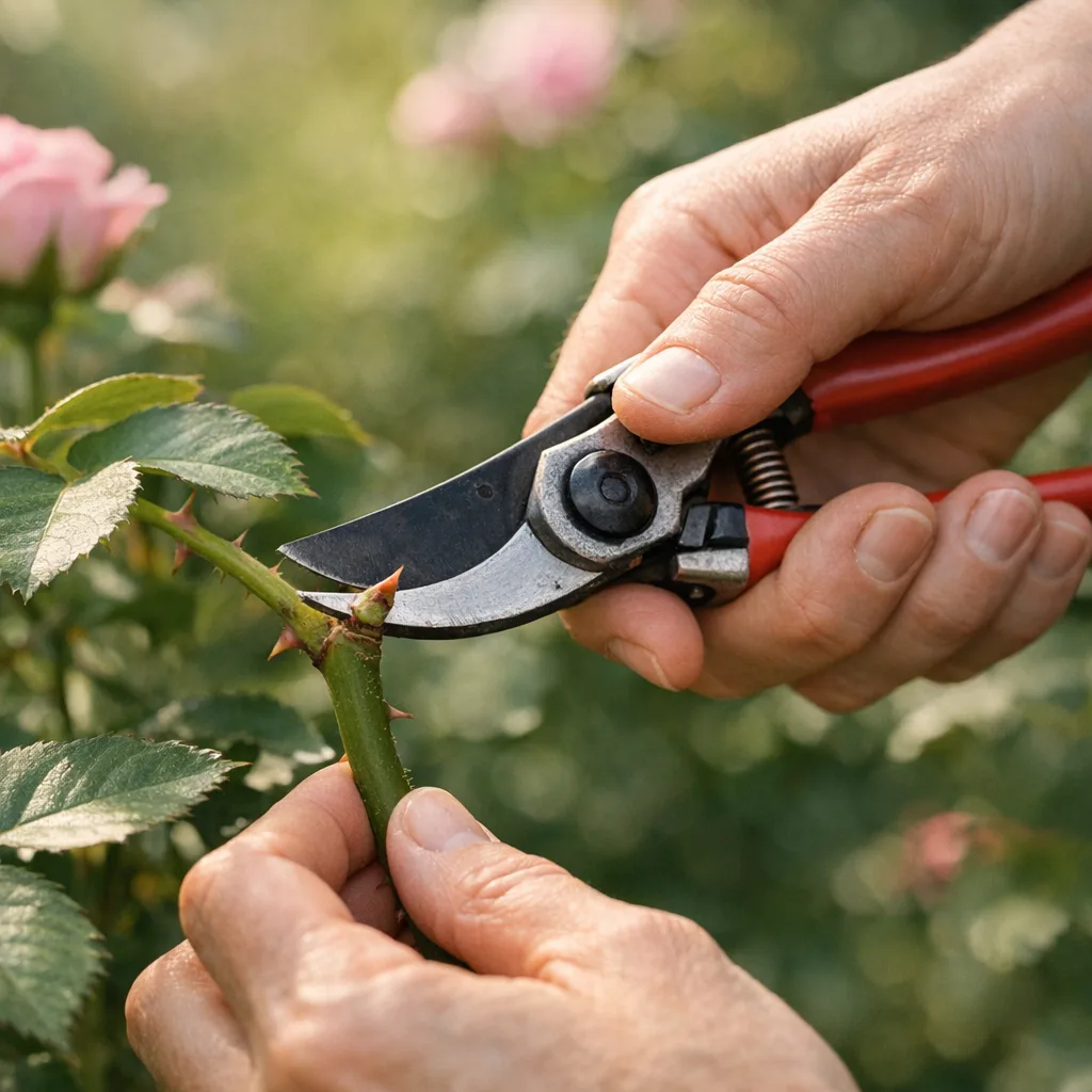 Guide de la taille des rosiers