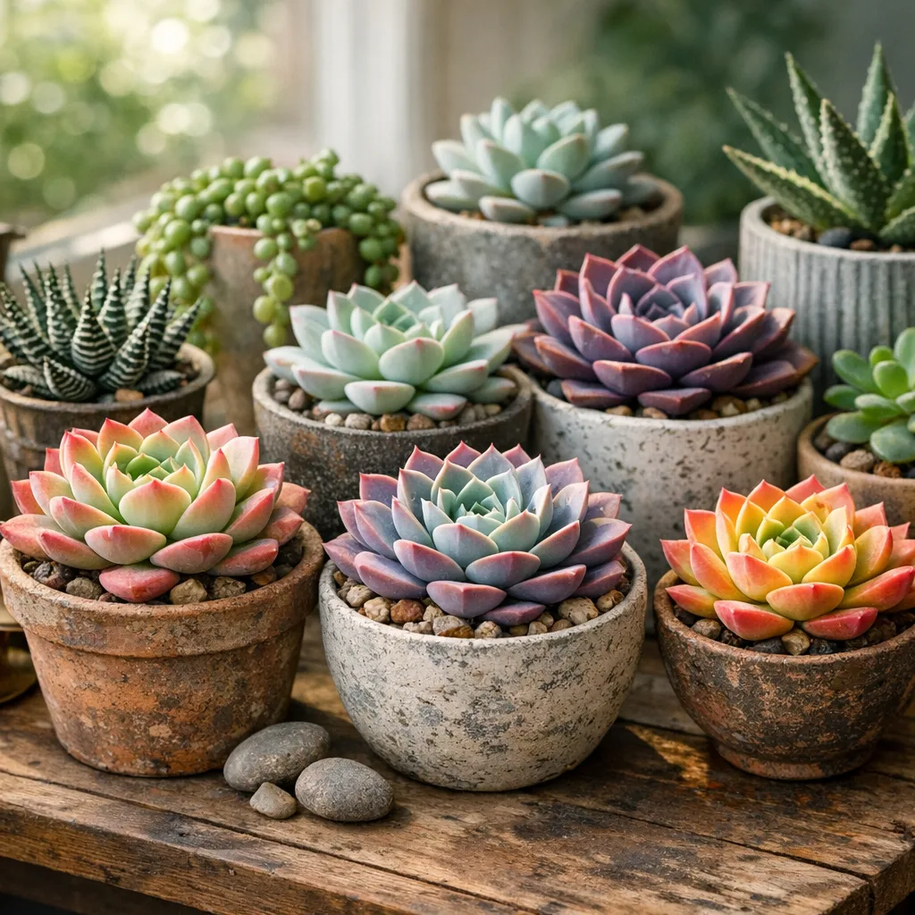 Plantes grasses et succulentes