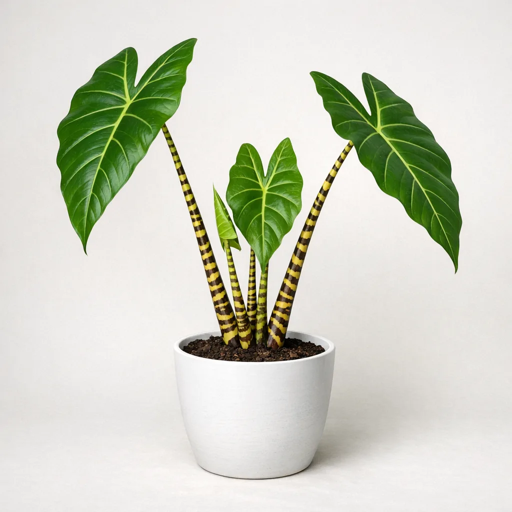 Alocasia zebrina