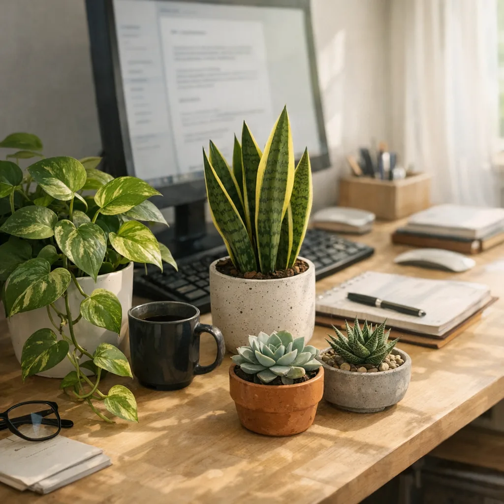 Plantes pour bureau